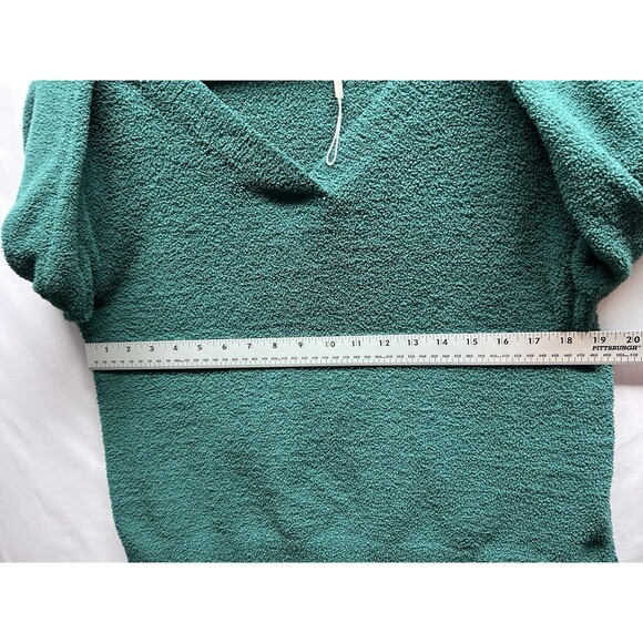 Ekouaer Women’s Small 2 Piece Fuzzy Pajamas Lounge Set Green - Picture 6 of 12